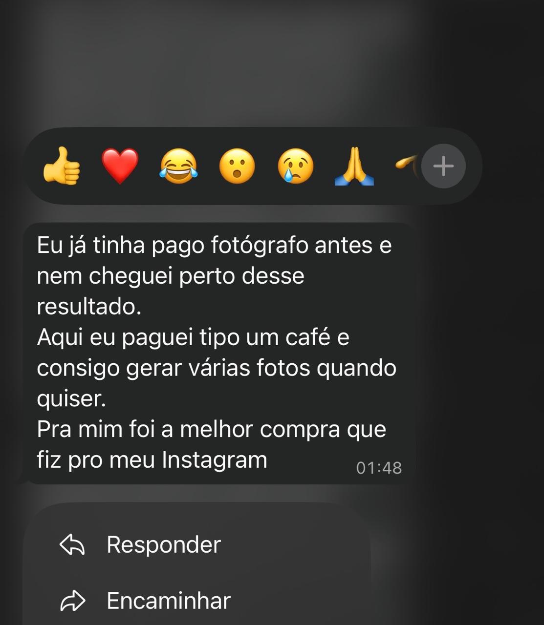 Depoimento: melhor compra que fiz pro Instagram